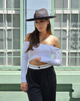 PANTALÓN APLIQUE PRETINA NEGRO