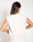 SET BOXY PANTALÓN CARGO BLANCO