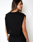 SET BOXY PANTALÓN CARGO NEGRO